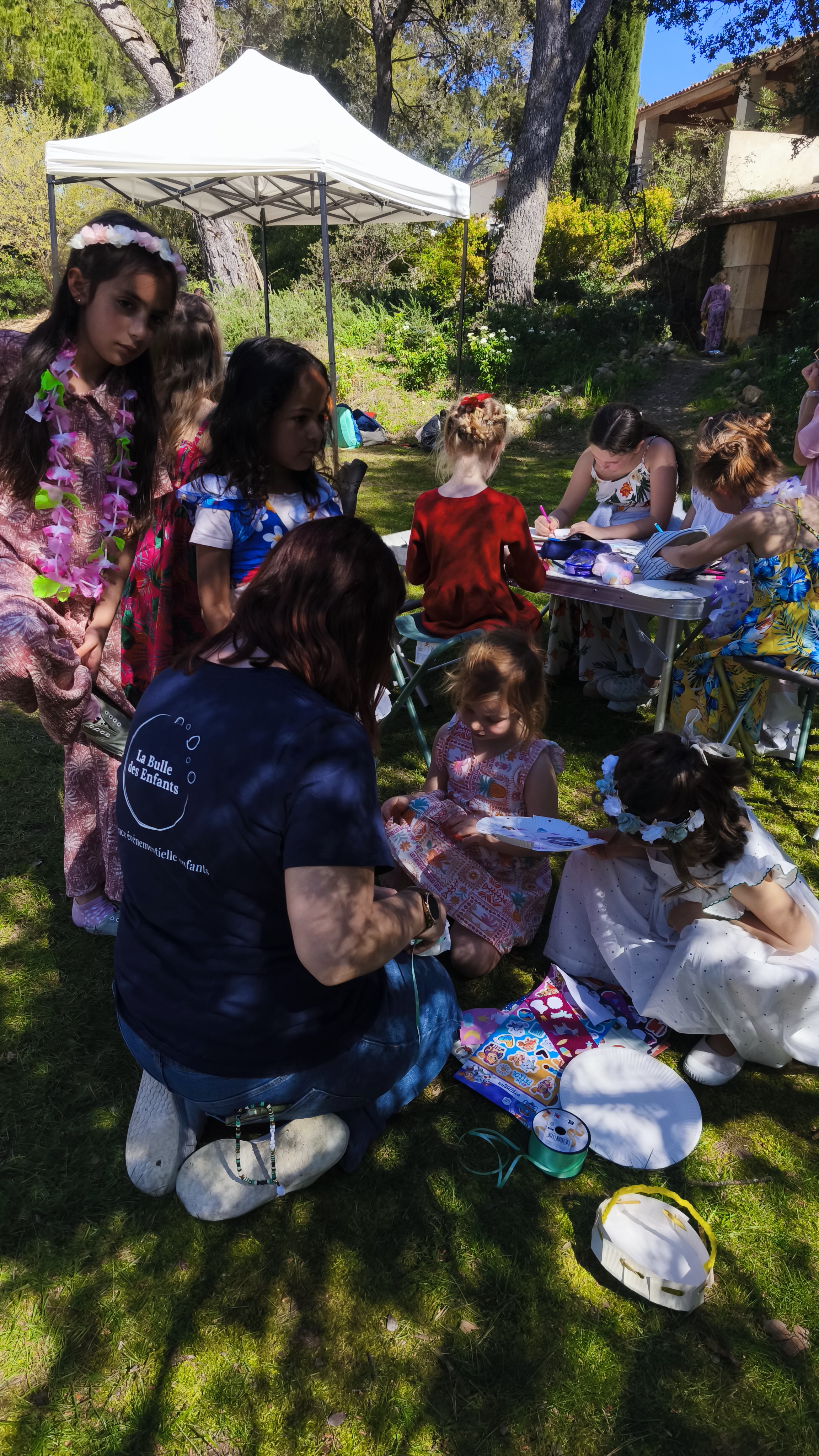 Espace enfant lors d'un mariage